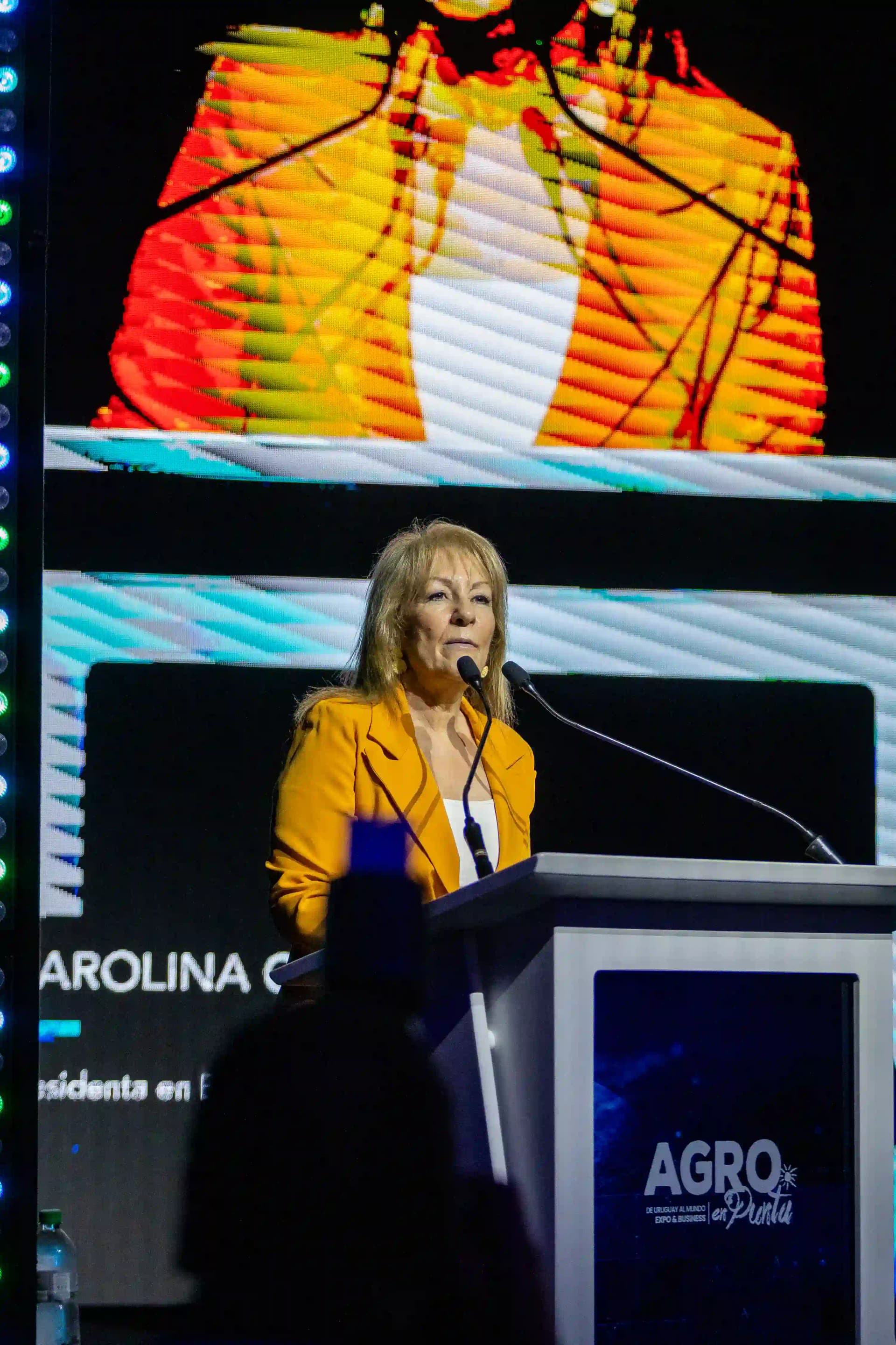 Carolina Cosse en AgroEnPunta